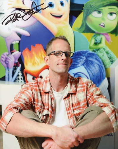 Pete docter orig autografo - pete,