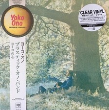 Yoko Ono ‎– Yoko Ono / Plastic Ono Band  1 Vinyl Limited Ed. clear  2017 japan