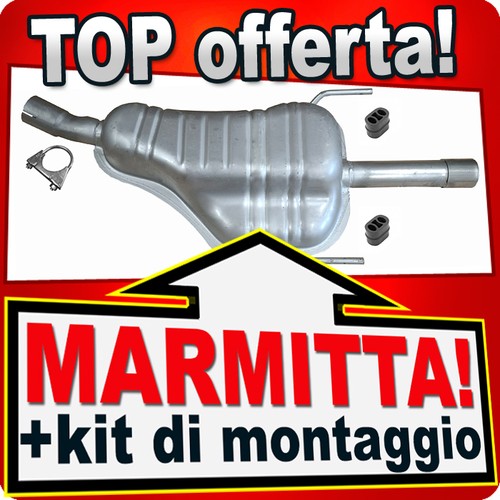 Silenziatore posteriore per - ,