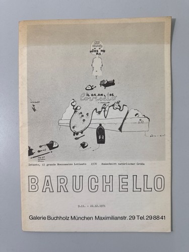 Baruchello 22 12 - baruchello,, 9.11.-22.12.1971