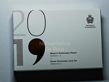 Serie Divisionale 2019 San Marino 10 Valori Fondo Specchio Proof Set