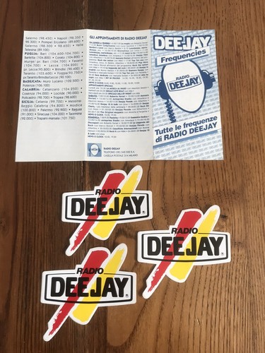 Adesivi anni vintage - adesivi, radio