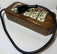 Multipresa 5 posti biticino legno VINTAGE