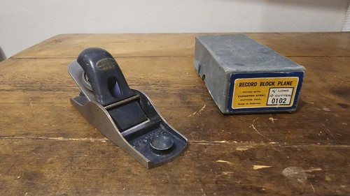Record 0102 block plane - 0102,