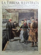 La Tribuna Illustrata 15 Dicembre 1912 Pace nei Balcani Dinosauro Tomba Virgilio