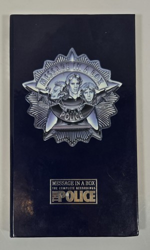 The police message box - message, in