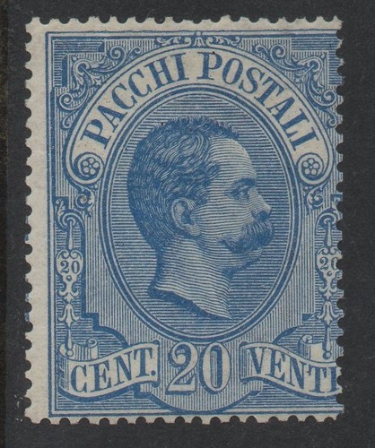 Regno 1884 pacchi postali 20 - regno,