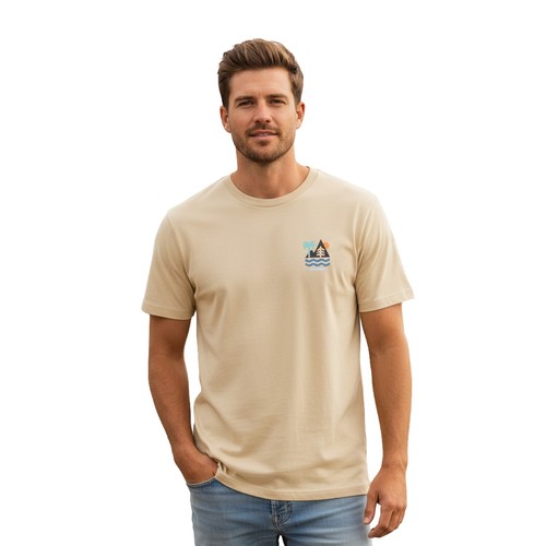 Billabong shirt uomo crema - t-shirt,