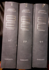 Dizionario dei capolavori - 3 Volumi - Biblioteca Europea - Ed. Garzanti - 1994