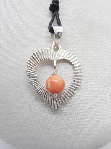 Ciondolo con cuore argento - cuore,