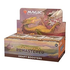 MTG DOMINARIA REMASTERED ENGLISH DRAFT BOOSTER BOX 36 BUSTINE SEALED - MAGIC