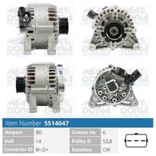 75 CV Alternatore per FORD KA