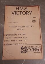 H.M.S. VICTORY Vascello Inglese 1765 Disegno 31-1-70  Modellismo Navale  Corel
