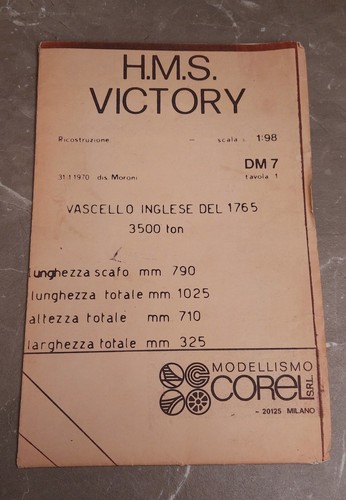 Victory vascello - h.m.s.,