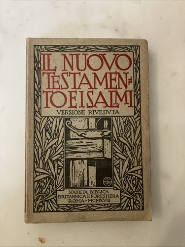 Nuovo testamento salmi - testamento,