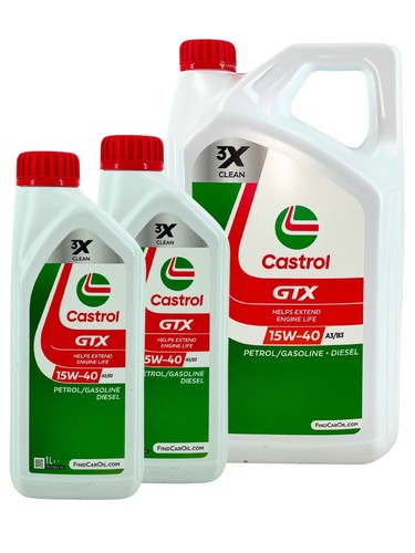 Castrol gtx 15w - 15w-40, a3/b3