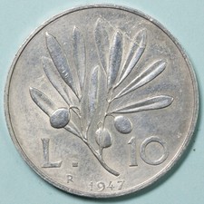 REPUBBLICA ITALIANA 10 LIRE