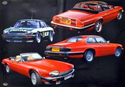 Poster jaguar xjs jlm1139 - jaguar,