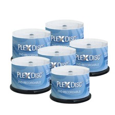 300 PC PlexDisc 16X 4,7 GB DVD-R bianco lucido hub a getto d'inchiostro disco stampabile 632-514