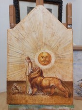 Dipinto Affresco 1800 Copia