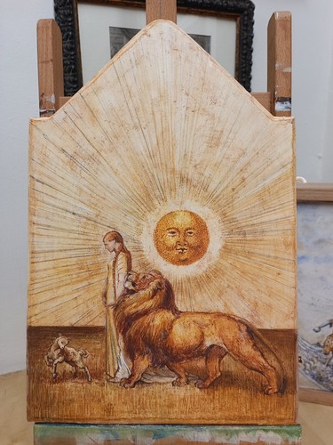 Dipinto affresco 1800 copia - 1800,