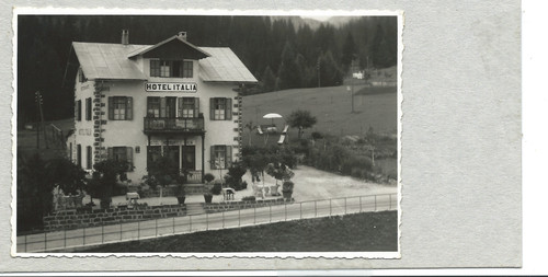 Hotel italia cartolina - italia,
