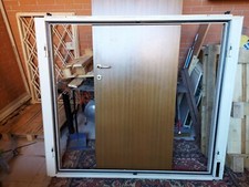 Infisso alluminio Finestre vetro doppio battuta h 146,5 l 153,5