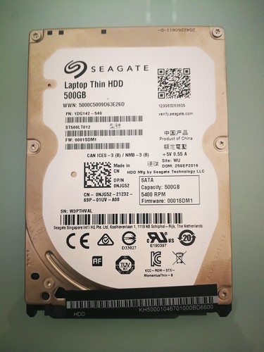 Hdd seagate 500gb sata - hdd,