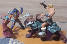 LOTTO 4 FIGURE Vintage MASTERS 200x MOTU 2002 ICE HE MAN,MEN E FACE,ORKO,PANTHOR