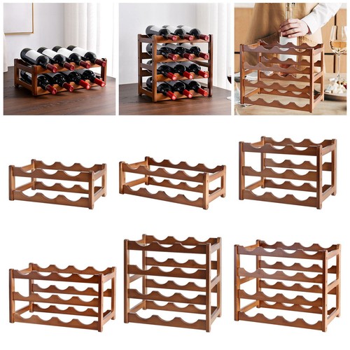Portabottiglie legno - in,