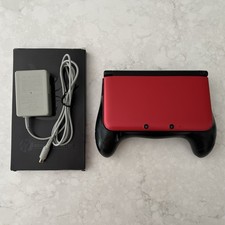 Nintendo 3ds red black - xl, with