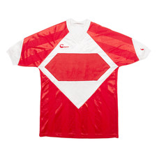 CRUYFF SPORTS maglia uomo rossa scollo a V S