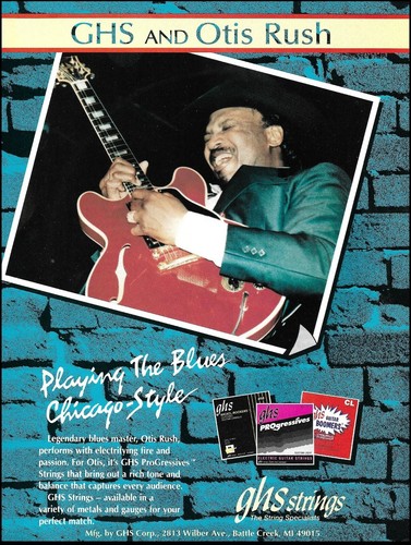 Otis rush corde ghs sulla - otis,