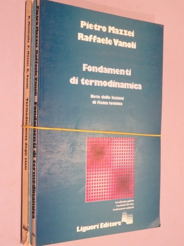 Termodinamica degli stati note - termodinamica,