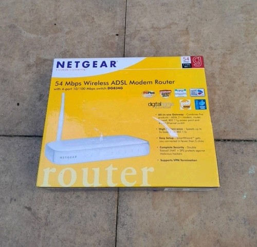 Netgear dg834g modem - netgear,