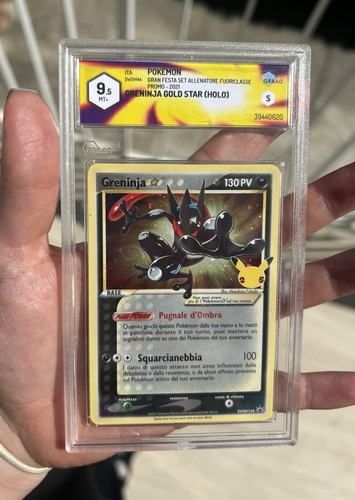 Greninja gold star perfect - greninja,
