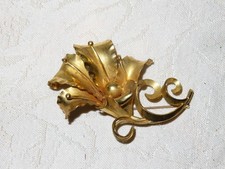 Vintage Spilla Color Oro Con