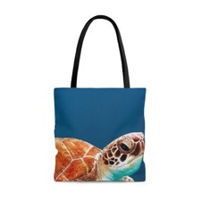 Borsa tote tartaruga marina