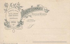 A5886) POGGIO RUSCO (MANTOVA), DANTE TOMMASI, SEMI PRATO, ERBA MEDICA, TRIFOGLIO