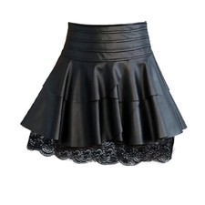 Gonna donna ecopelle corta - donna,