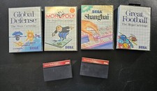 Lot of 6 Sega Master system