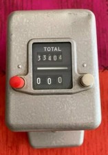 Contascatti Telefonico Elettromeccanico, SODECO TELETAX, Vintage RARISSIMO. 