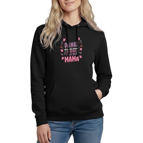 Felpa con cappuccio donna