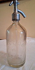 ANTICA BOTTIGLIA IN VETRO DA SELTZ- SIFONE VEDI FOTO