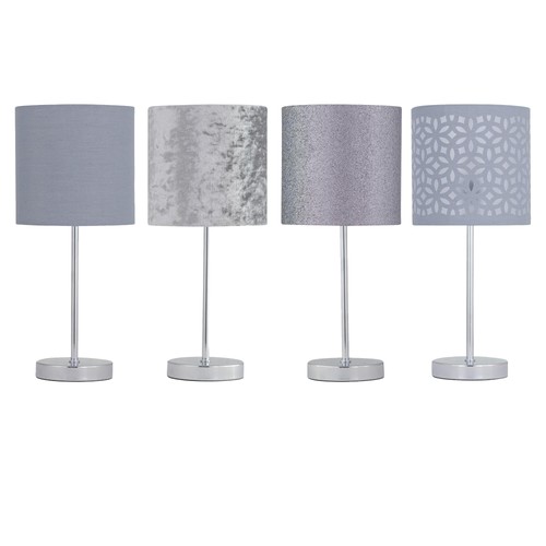 Lampada tavolo cromata 35 - tavolo,