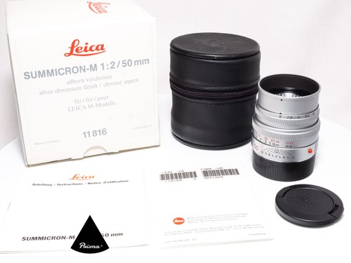 Leica summicron mm f2 - leica, 50
