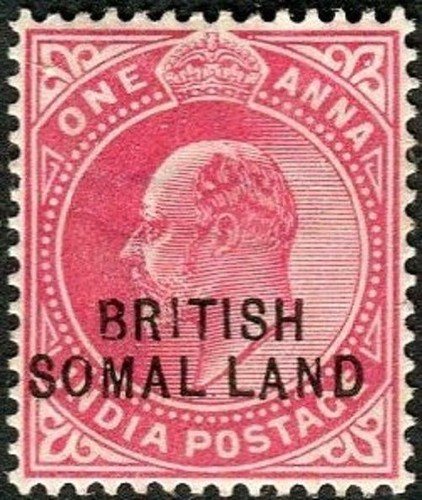 Somaliland 1903 carmine - 1a,