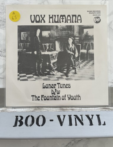 Vox humana lunar tunes w - humana:, b/w