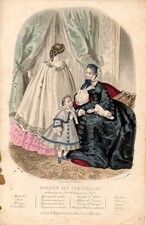 Stampa antica moda DONNE e