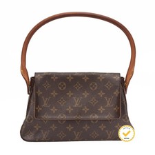 Louis Vuitton Mini Looping M51147 Monogram Canvas Shoulder Bag Pre-Loved